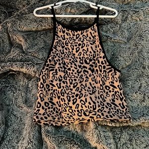 leopard tank top